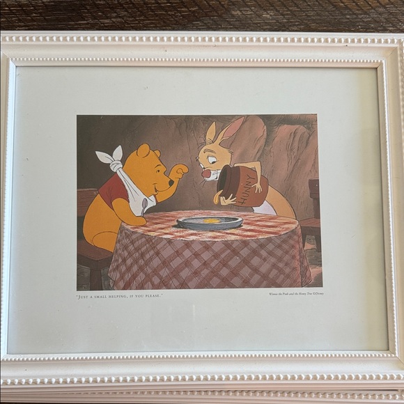 Classic Winnie the Pooh Framed Art Print - Cream - Picture 2 of 3